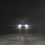 dark road driving