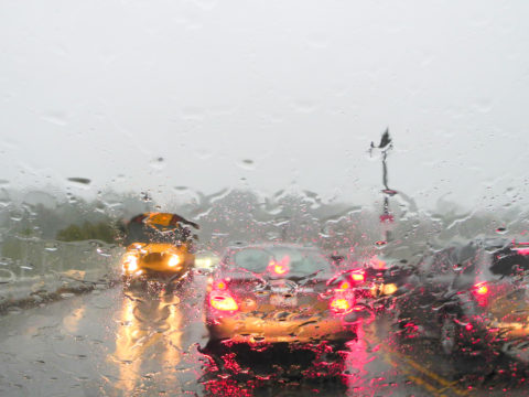 driving in rain chicago