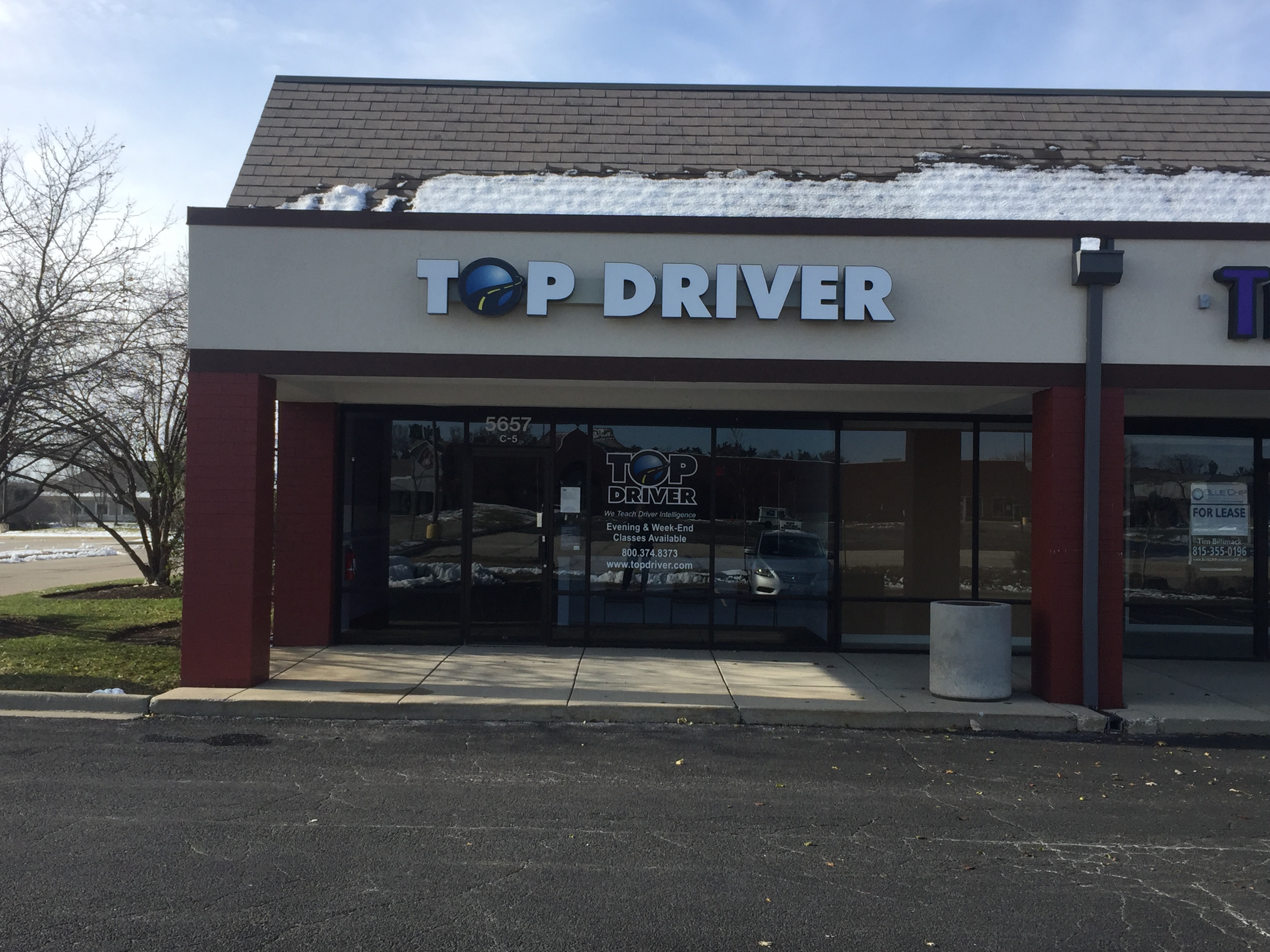 Top Driver Storefront in Crystal Lake, IL.