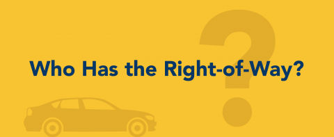 Who has the right-of-way?