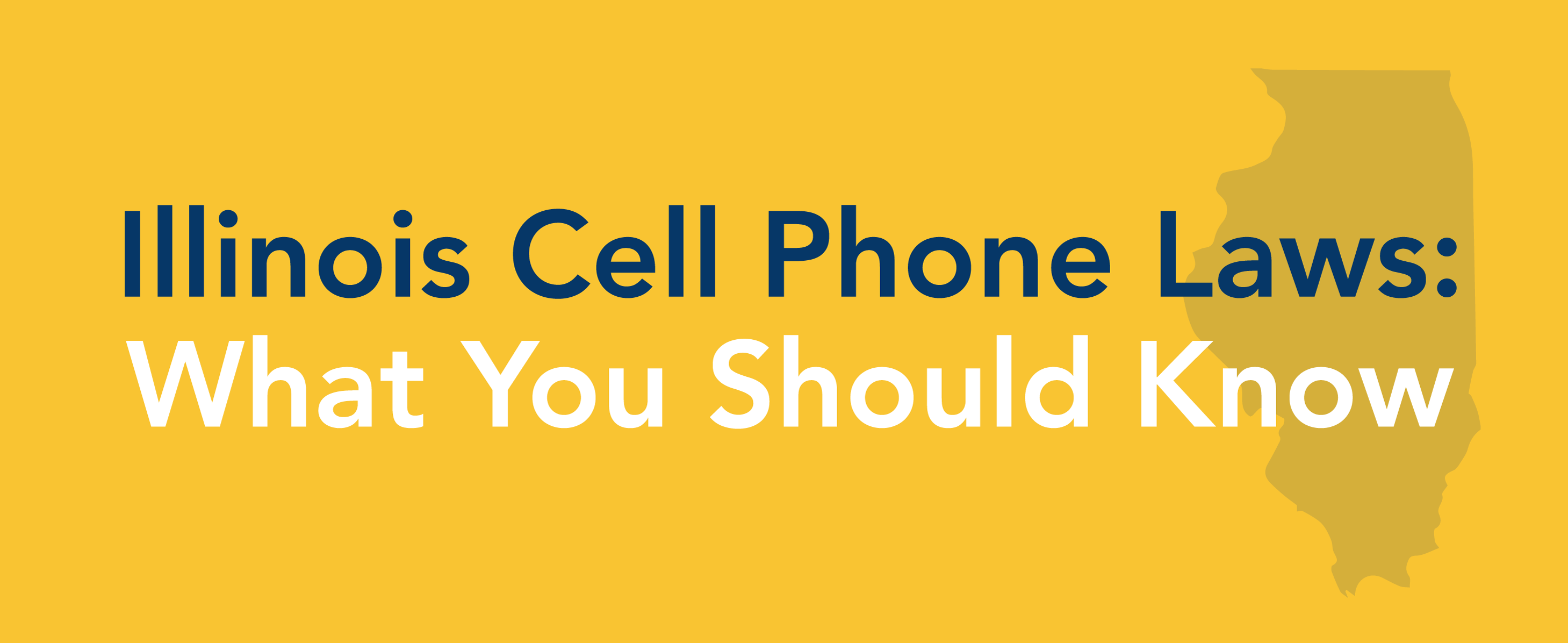 illinois cell phone laws graphic