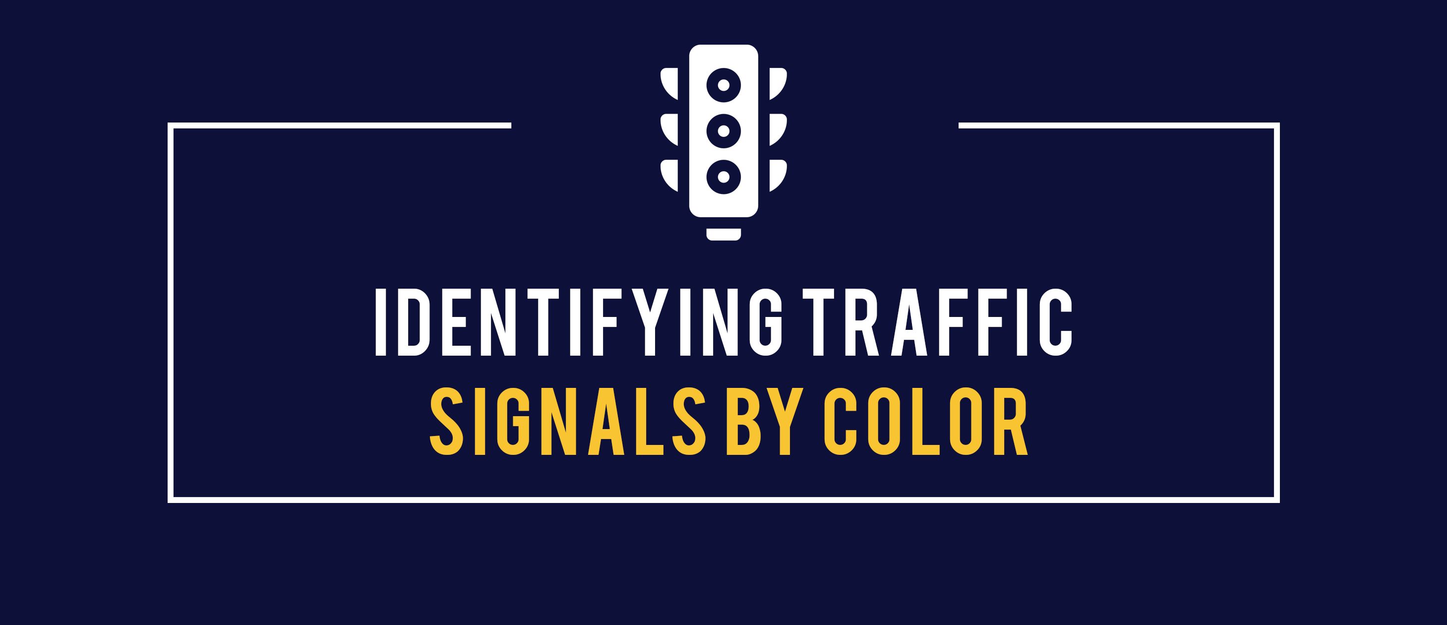 identifying traffic signals by color