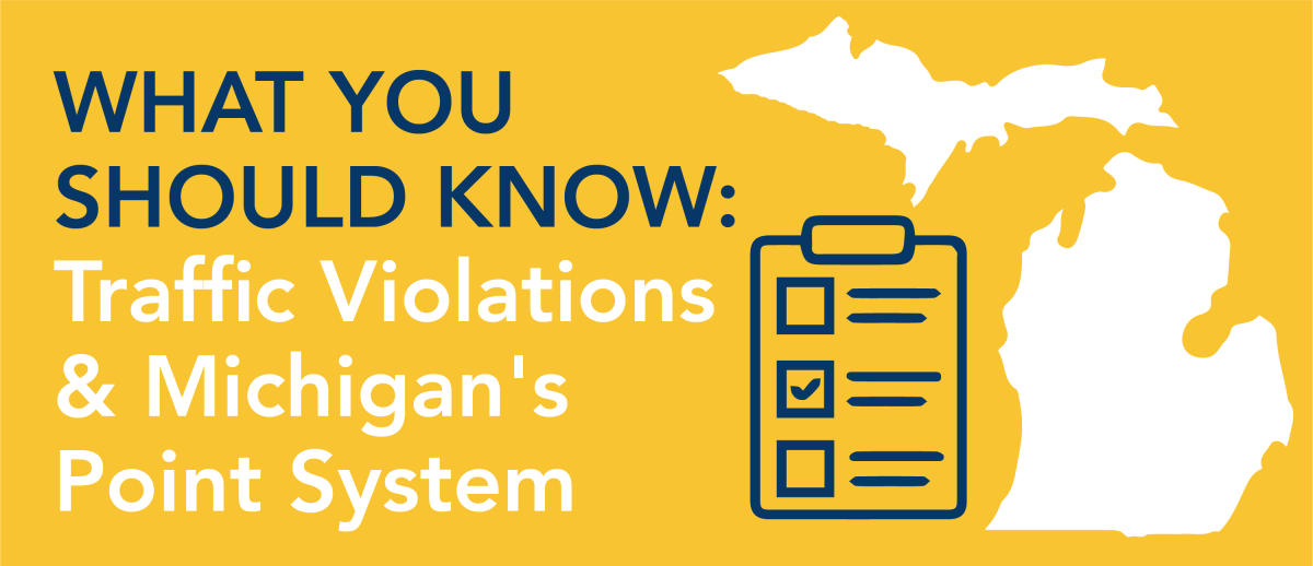 what you should know traffic violations and michigan point system